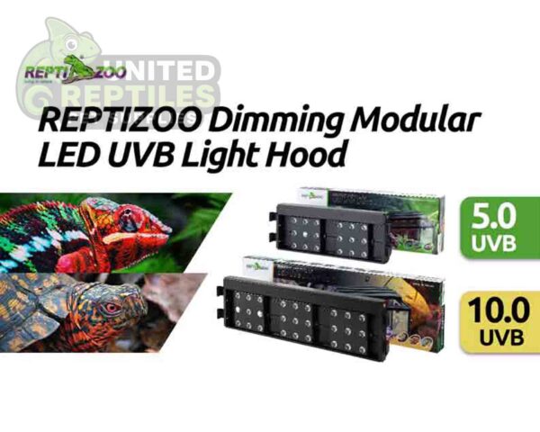 Repti Zoo LED 10.0 UVB Light Hood